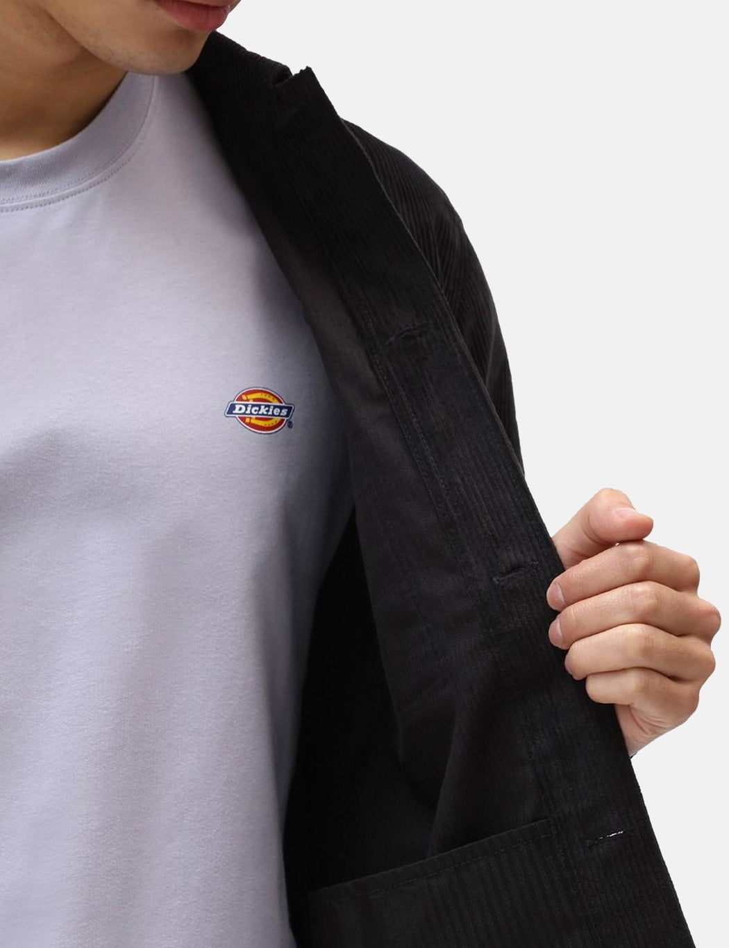 Higginson Corduroy Shirt - Black