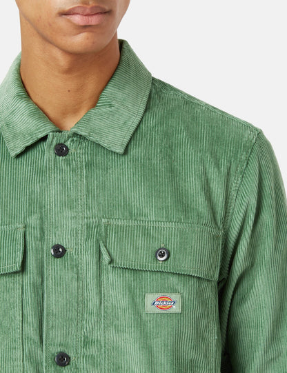 Higginson Shirt - Dark Ivy Green