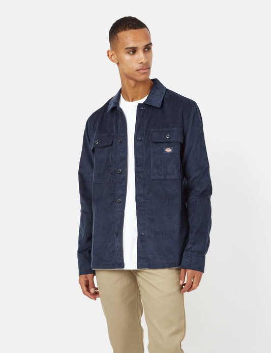Higginson Shirt - Navy Blue