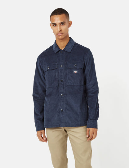 Higginson Shirt - Navy Blue