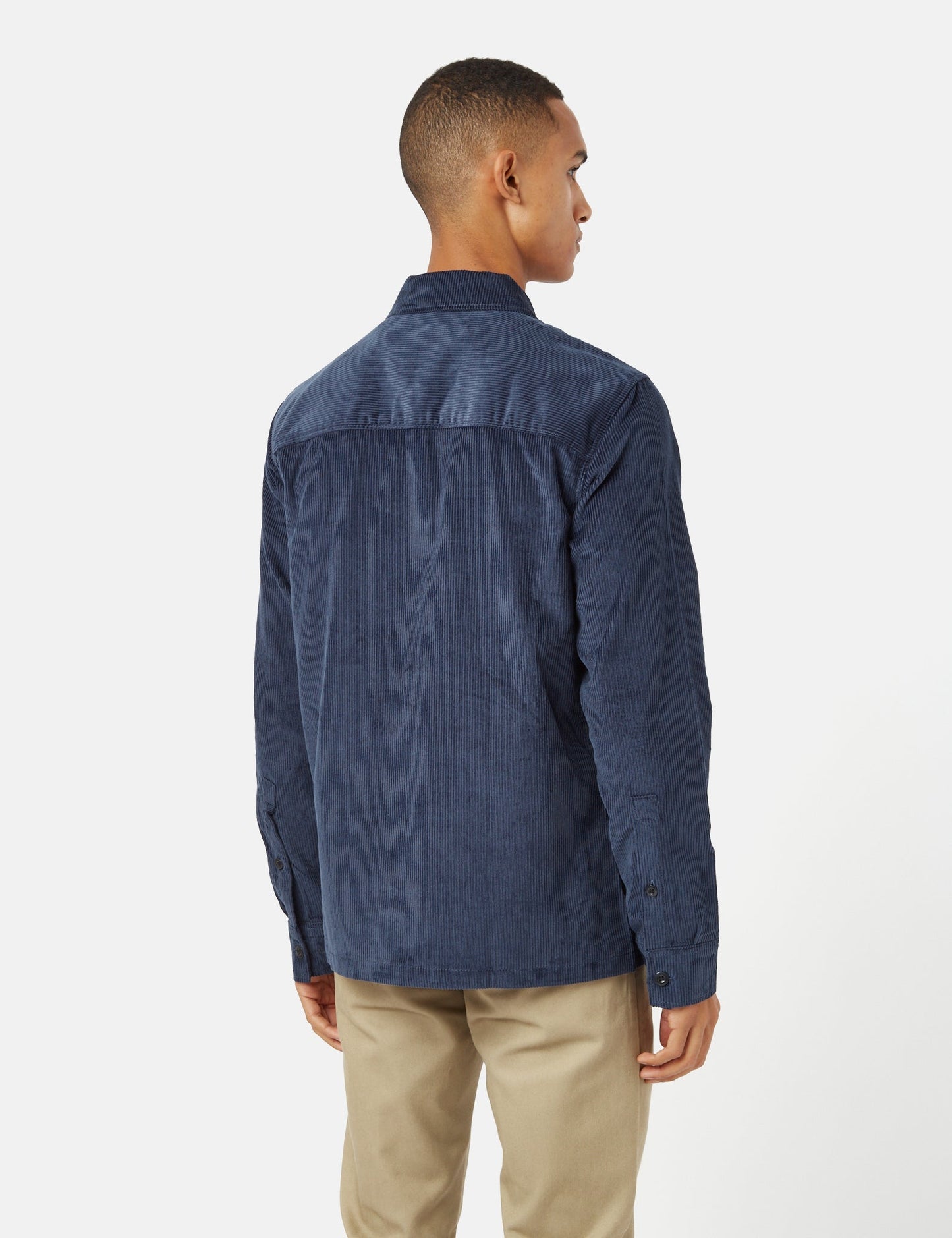 Higginson Shirt - Navy Blue