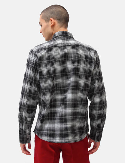 Evansville Check Shirt - Black