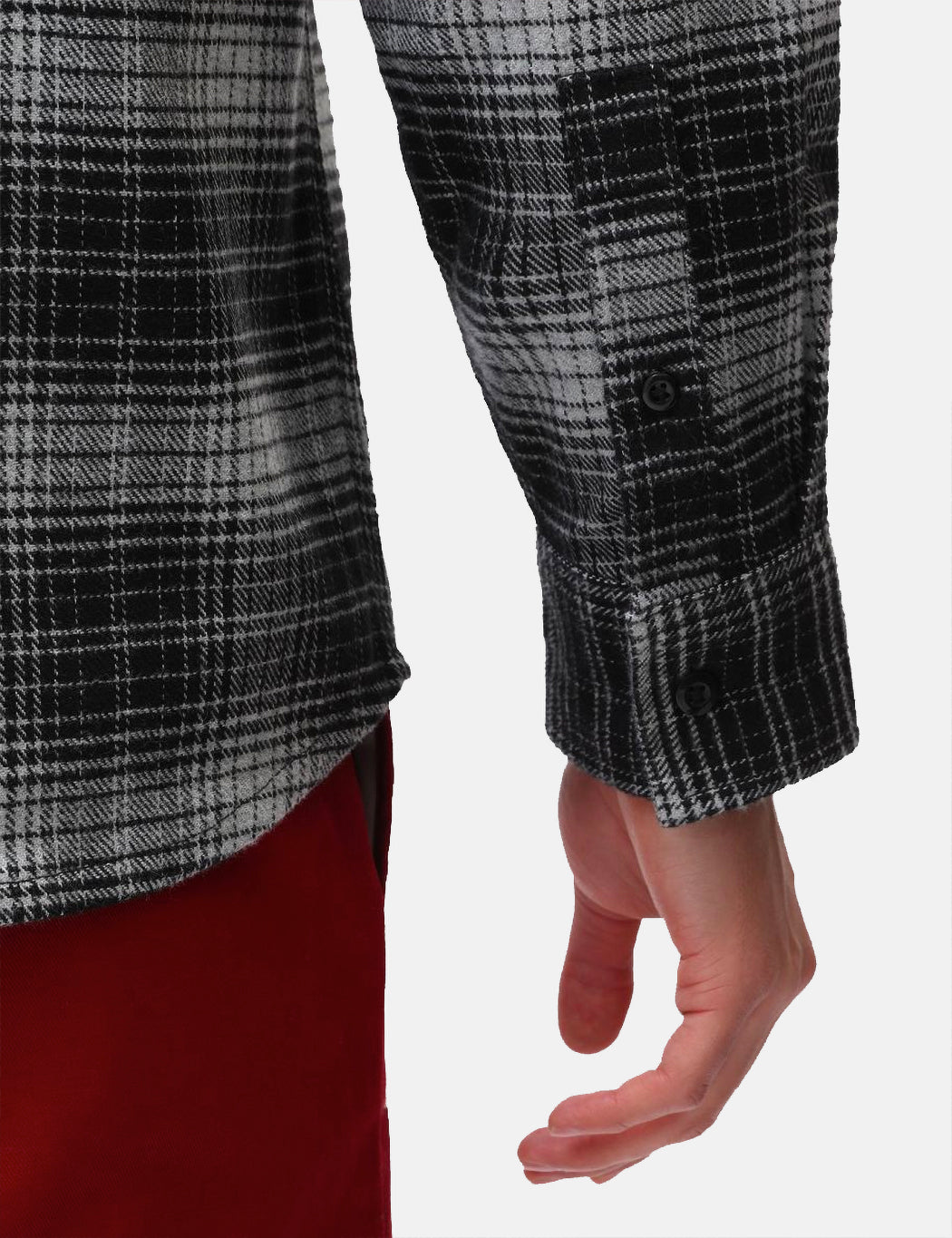 Evansville Check Shirt - Black
