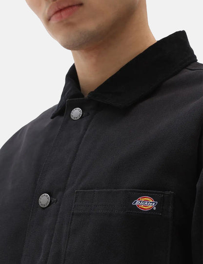 Duck Canvas Jacket - Black