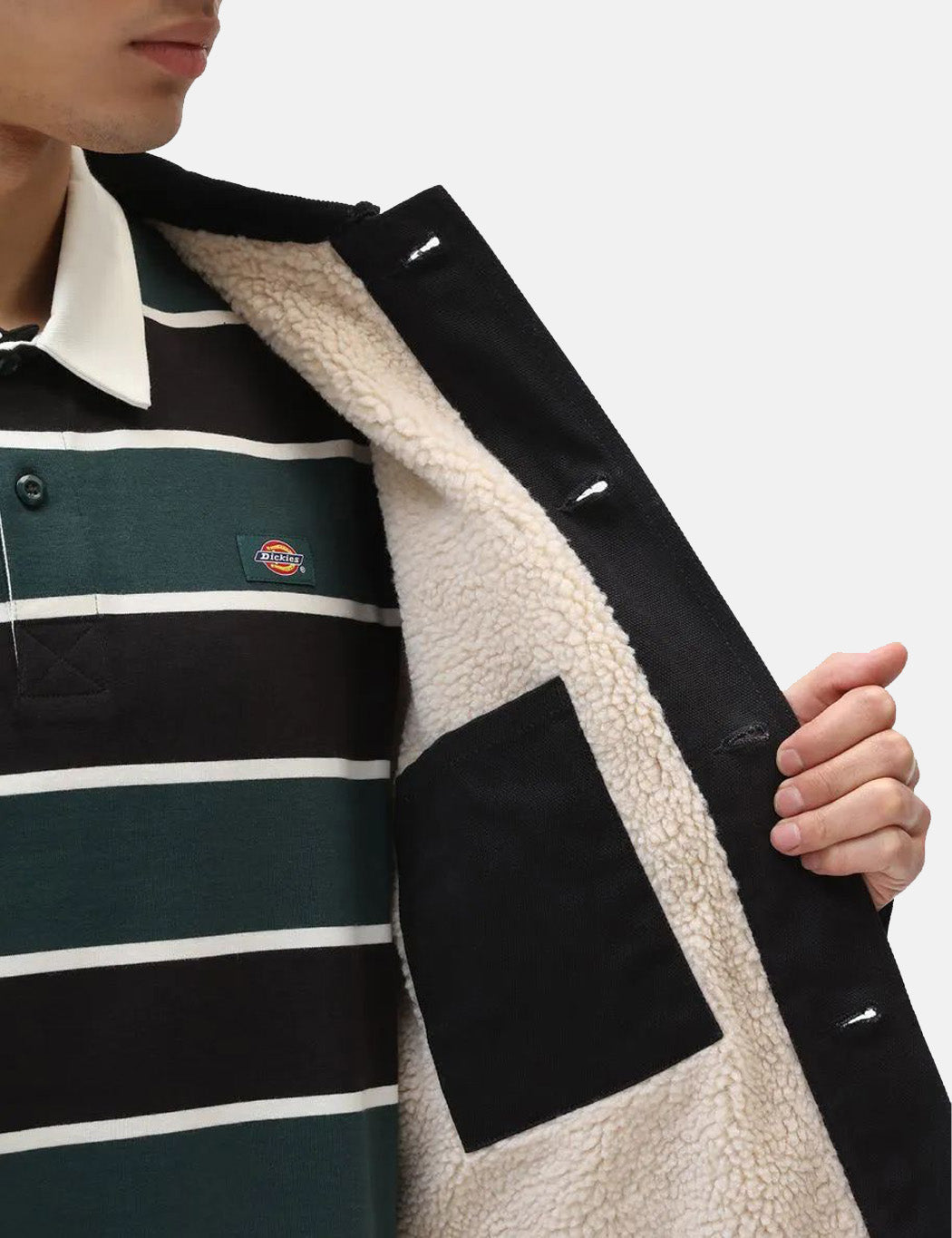 Duck Canvas Jacket - Black