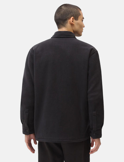 Mackenzie Fleece Overshirt - Black