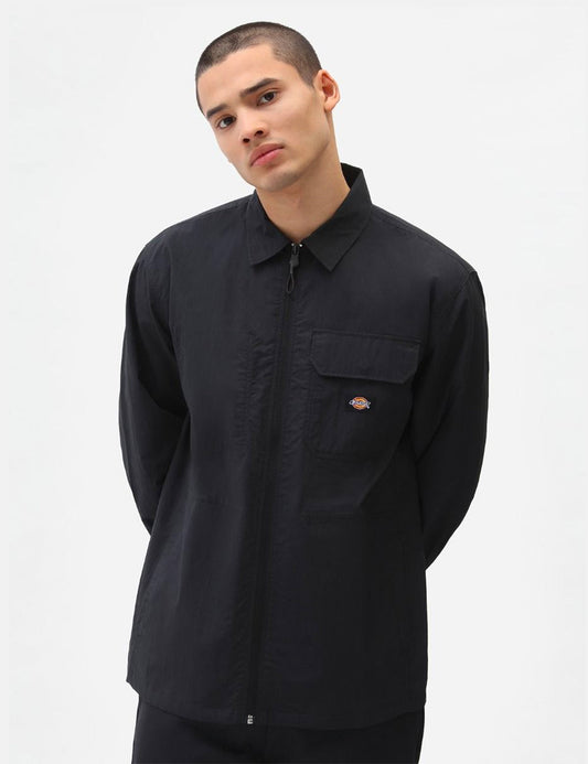 Glacier View Overshirt - Black