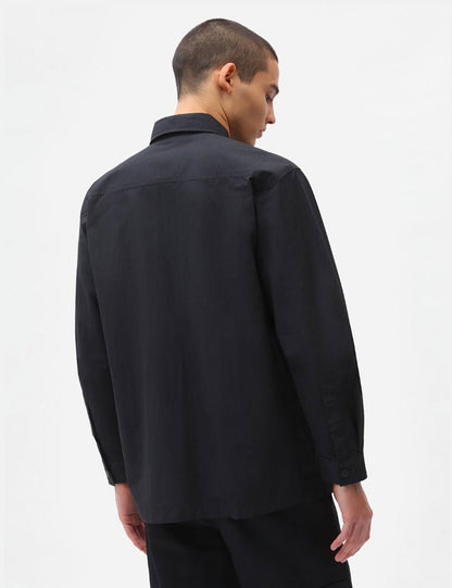 Glacier View Overshirt - Black