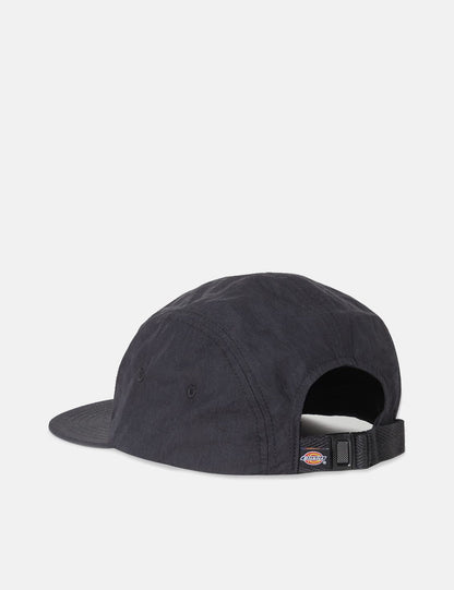 Pacific 5-Panel Cap - Black
