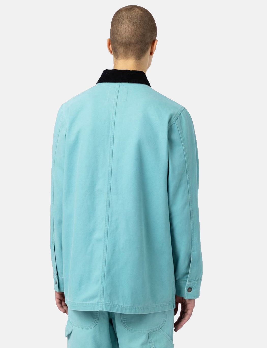 Duck Canvas Summer Chore Coat - Stone Washed Porcelain