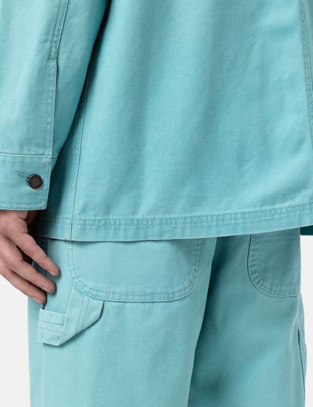 Duck Canvas Summer Chore Coat - Stone Washed Porcelain