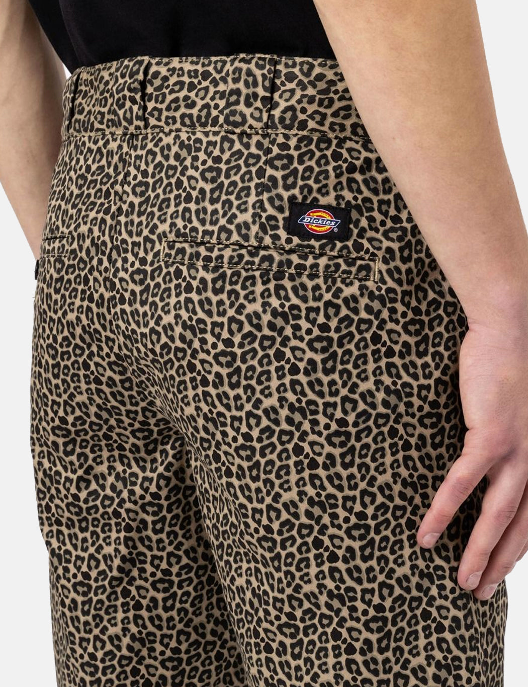 Silver Firs Shorts - Leopard Print