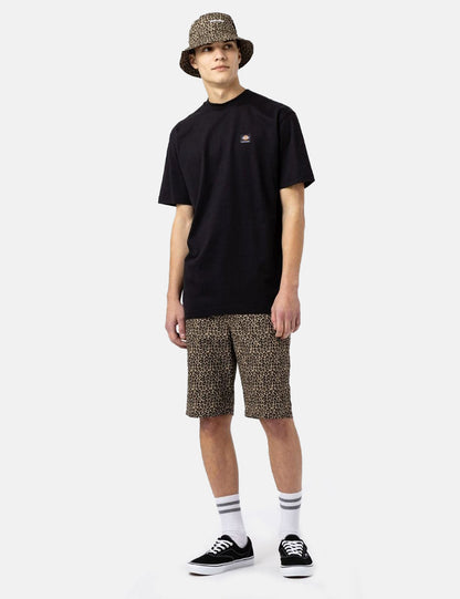 Silver Firs Shorts - Leopard Print