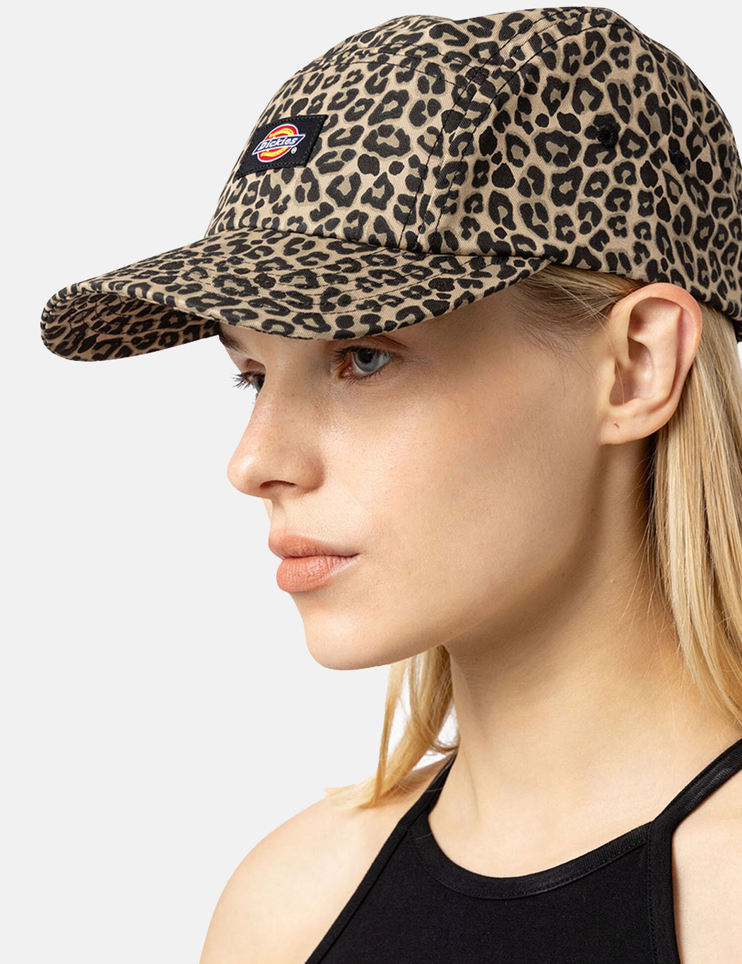Dickes Albertville 5-Panel Cap - Leopard Print
