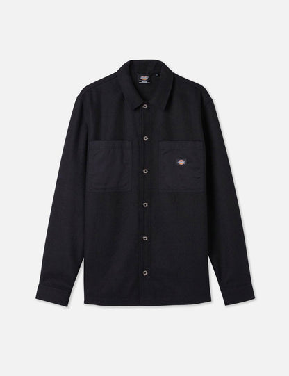 Union Springs Overshirt - Black