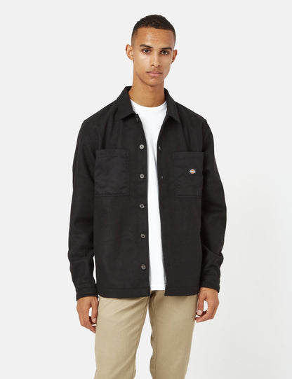 Union Springs Overshirt - Black