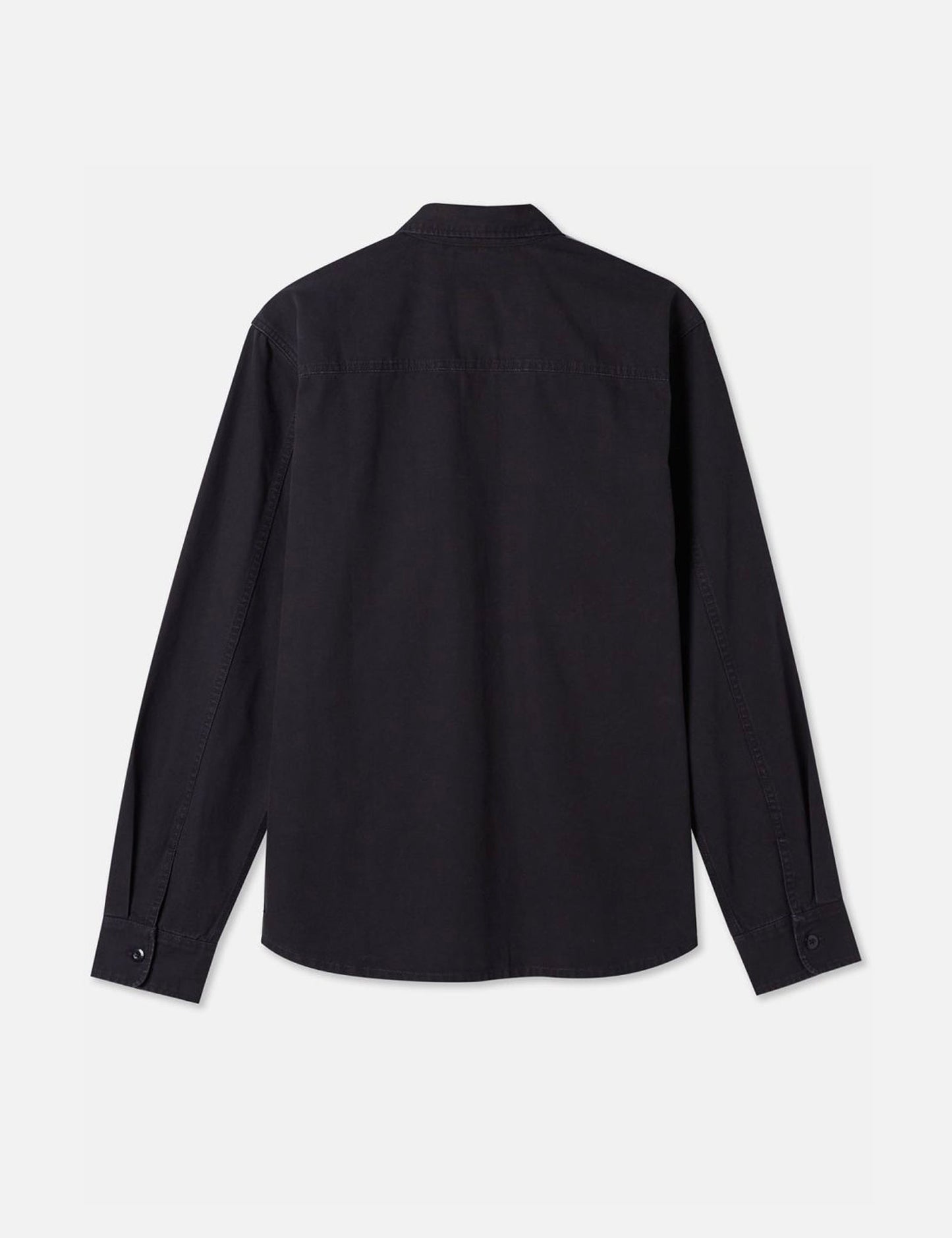 Duck Canvas Shirt - Stone Washed Black