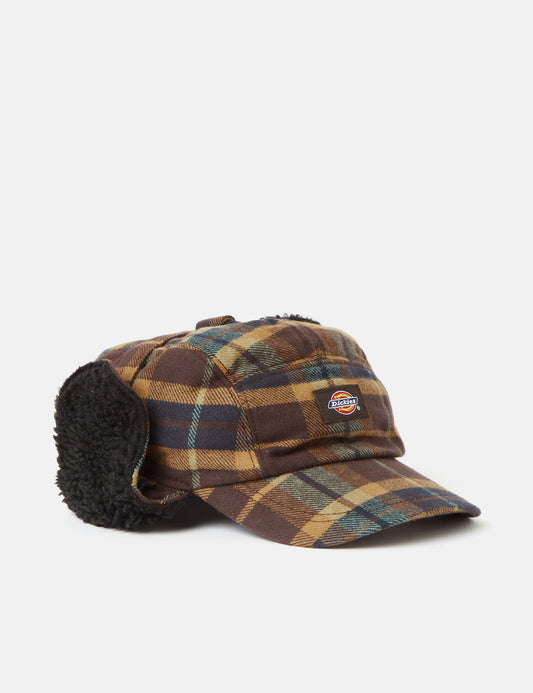 King Cove Ear Flap Cap - Gingerbread Brown
