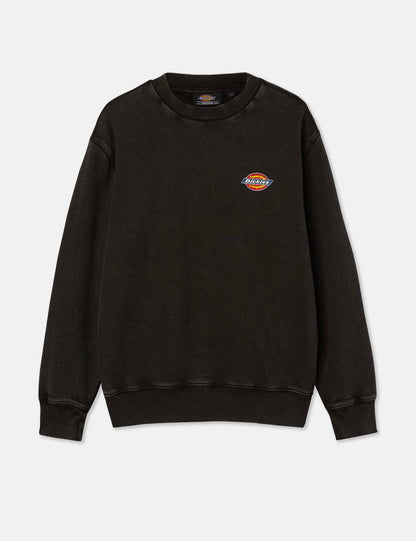 Icon Washed Sweatshirt - Black