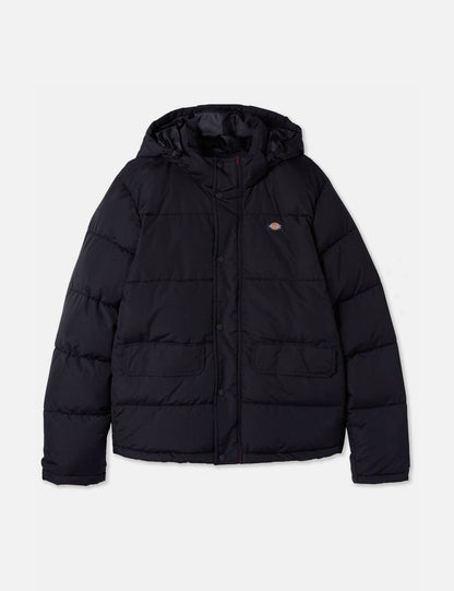 Glacier View Puffer Jacket - Black
