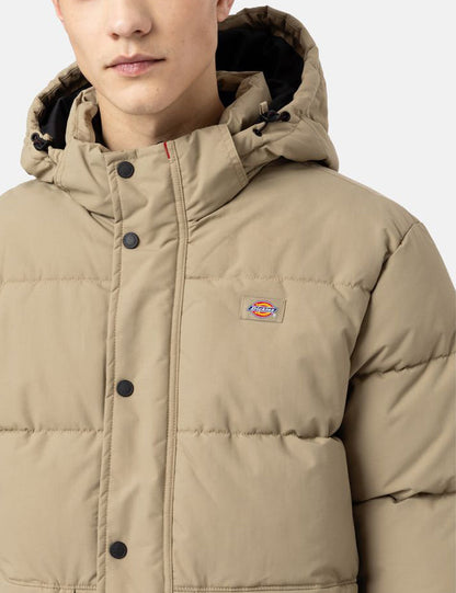 Glacier View Puffer Jacket - Khaki Brown