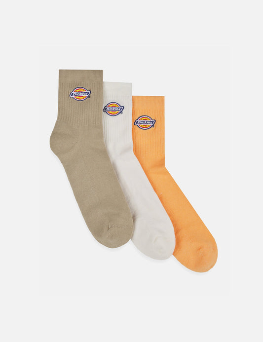 Valley Grove Mid Socks - Papaya Smoothie Orange