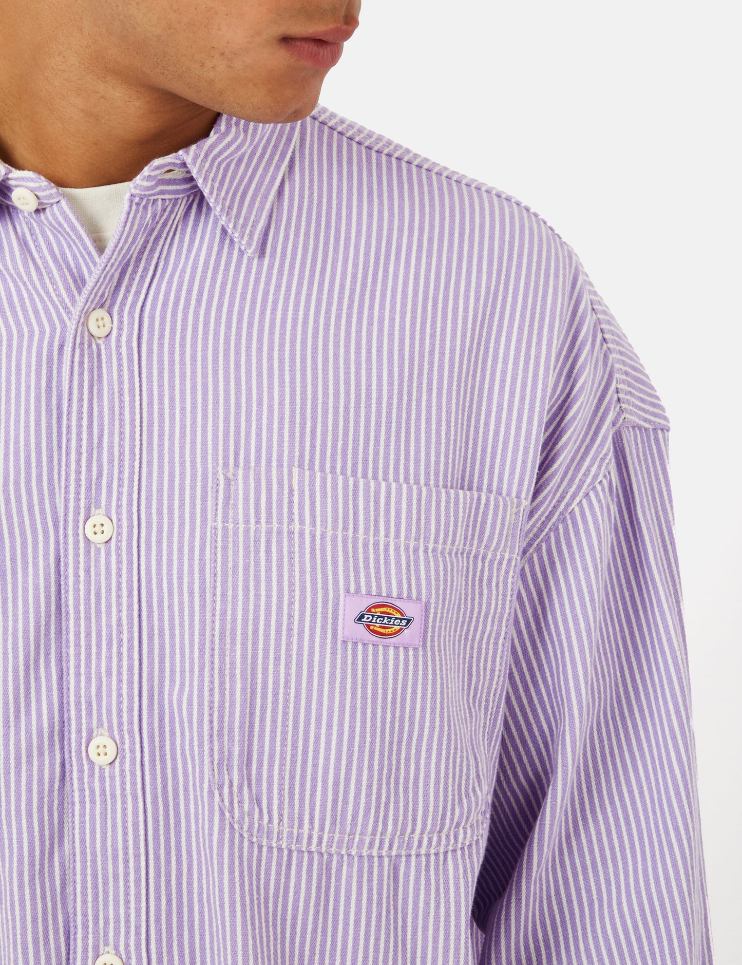 Hickory Over Shirt - Purple Rose