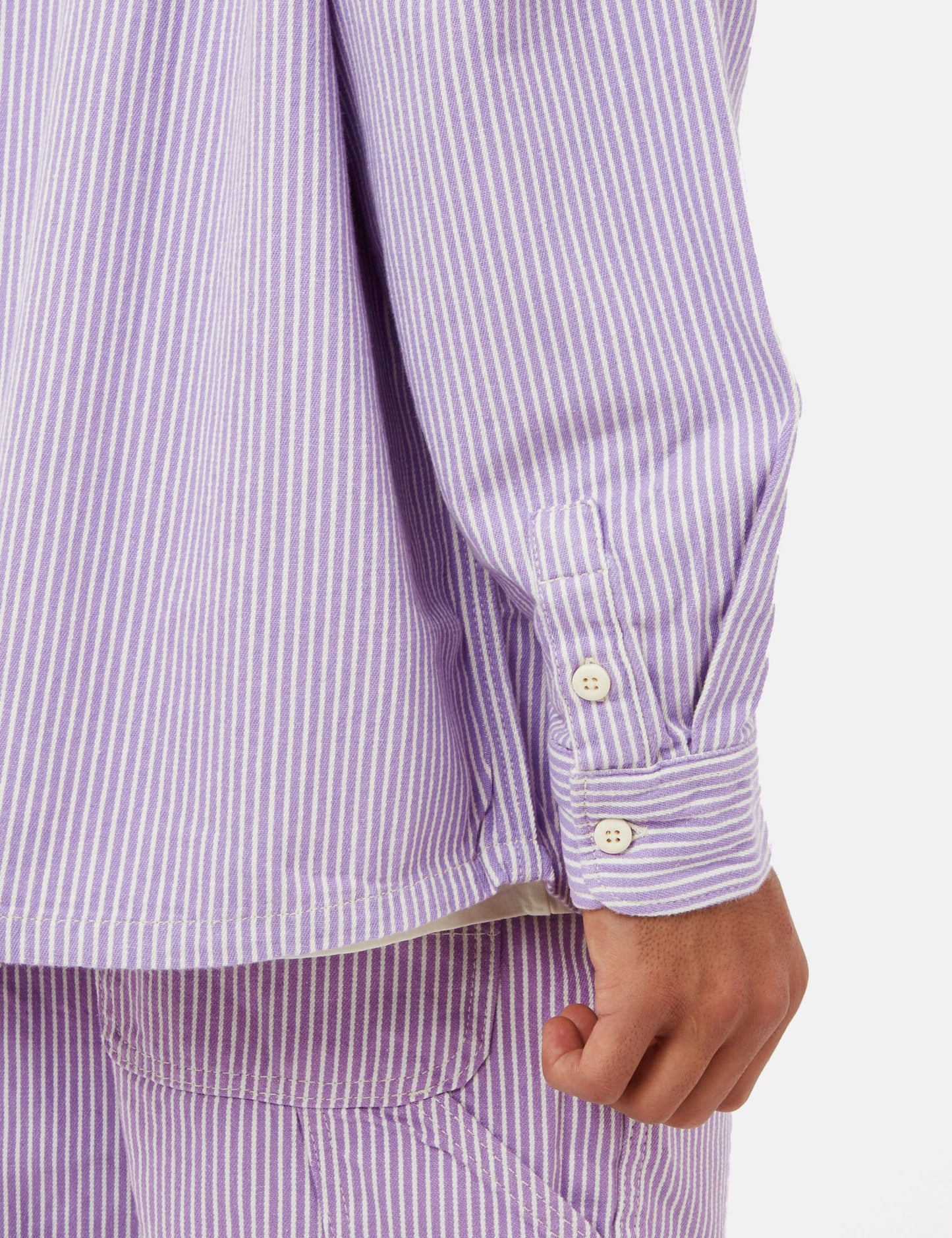 Hickory Over Shirt - Purple Rose