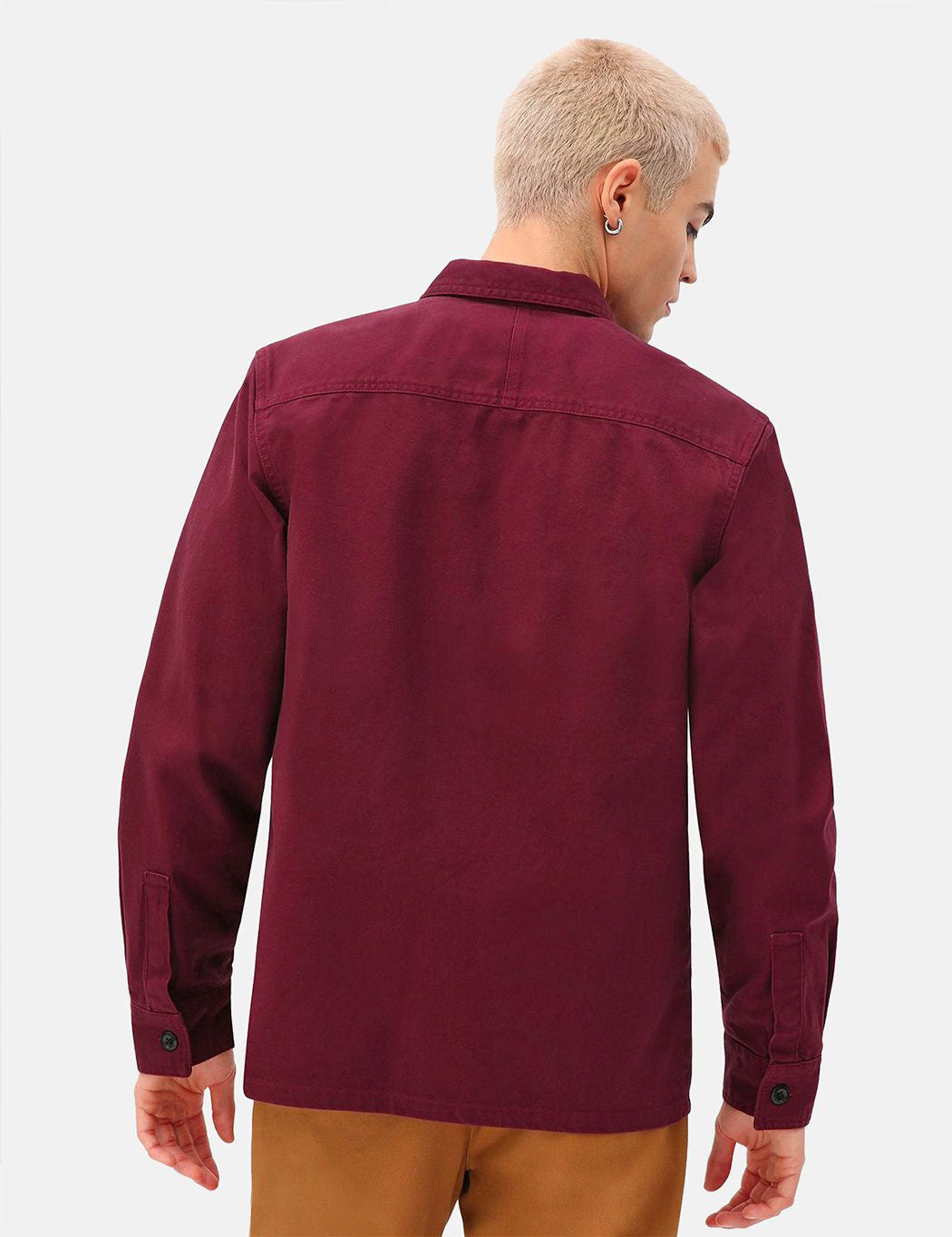 Caprock Overshirt - Maroon