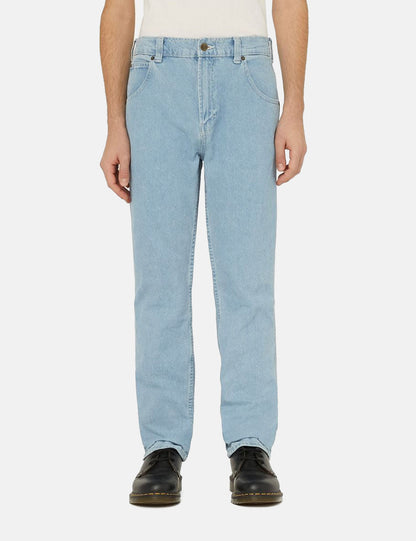 Duck Houston Jeans (Relaxed) - Light Blue Stonewash