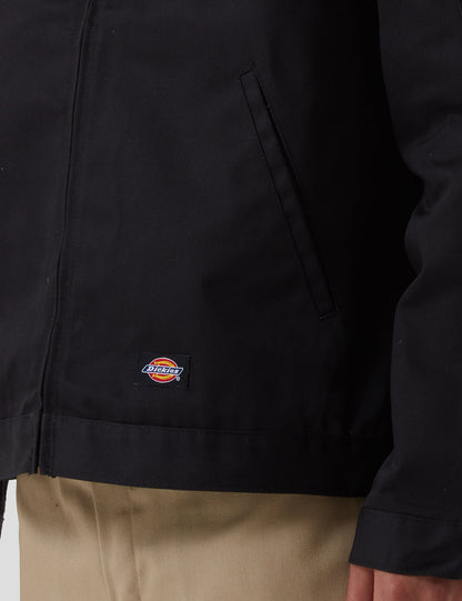 Unlined Eisenhower Jacket - Black
