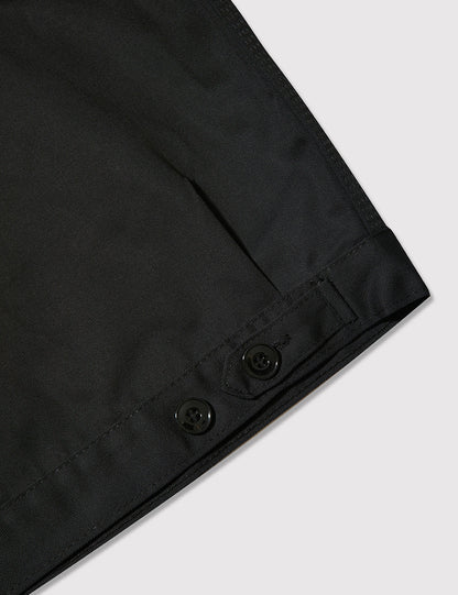Unlined Eisenhower Jacket - Black