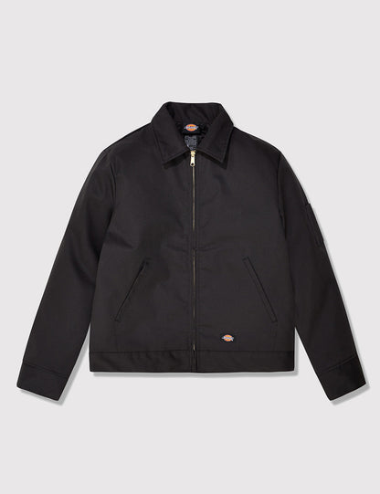 Lined Eisenhower Jacket - Black