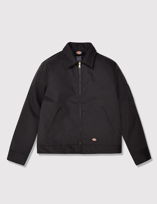 Lined Eisenhower Jacket - Black