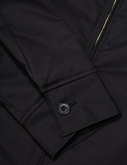 Lined Eisenhower Jacket - Black