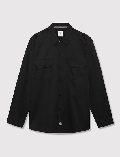 Work Shirt (Slim Fit) - Black