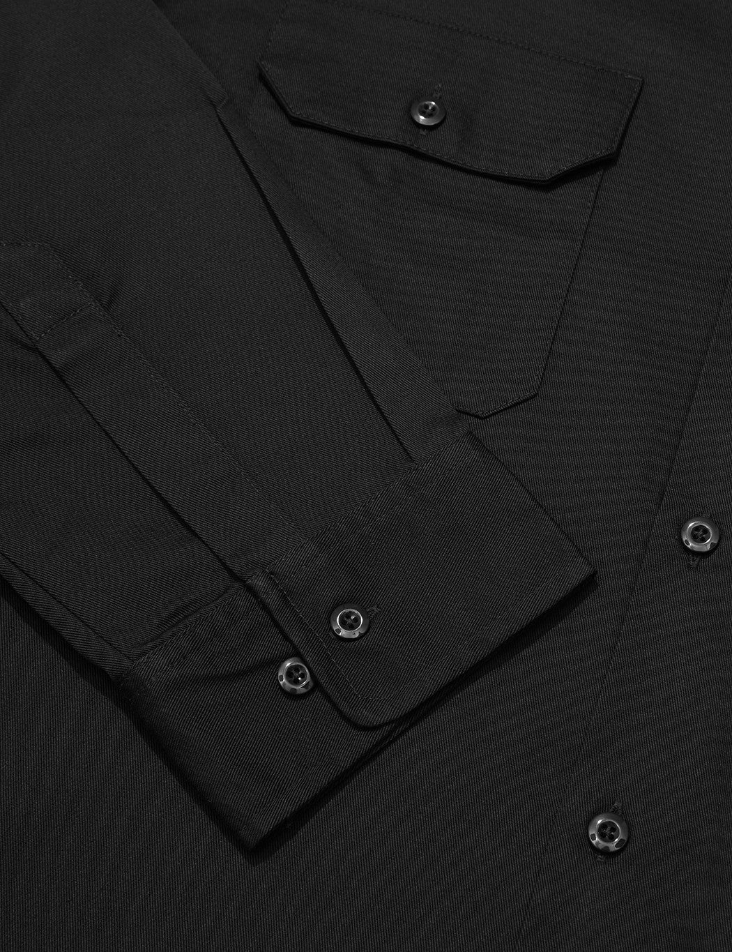 Work Shirt (Slim Fit) - Black