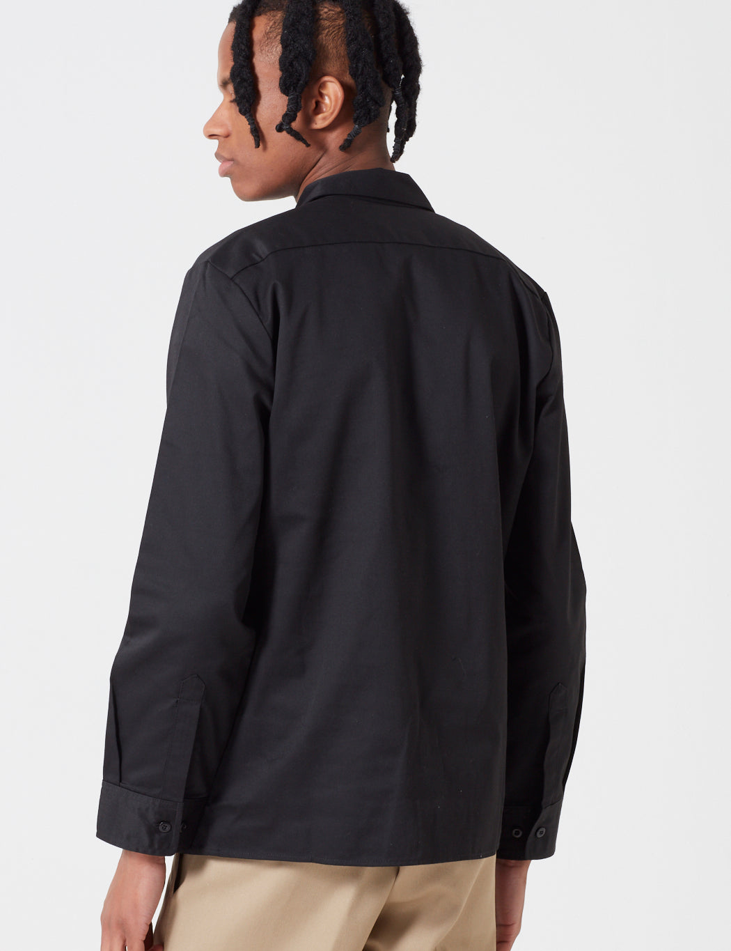 Work Shirt (Slim Fit) - Black