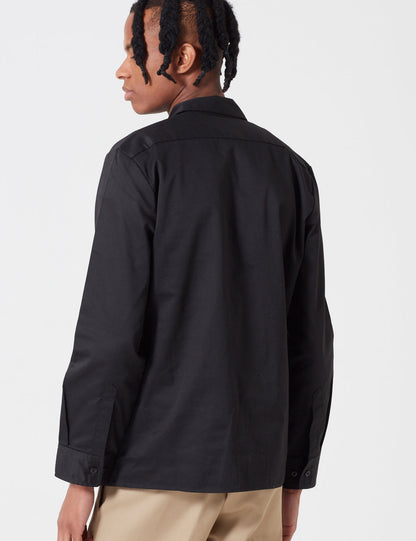 Work Shirt (Slim Fit) - Black