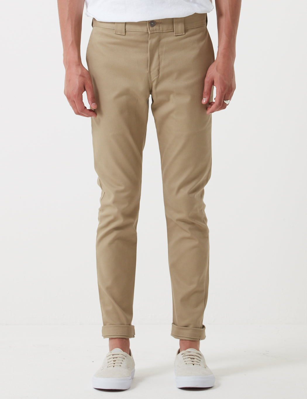 803 Chino Trousers (Slim Skinny) - Khaki