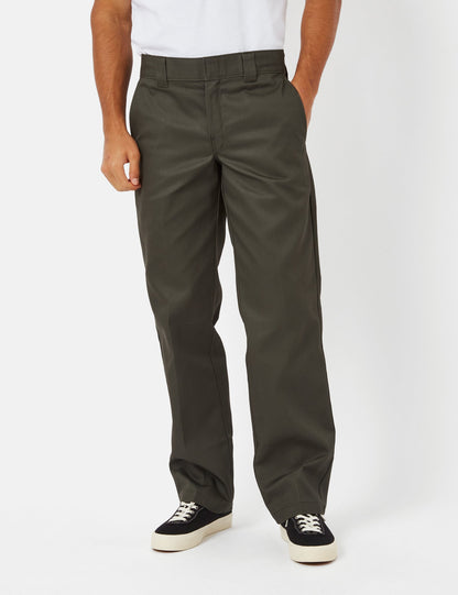 873 Work Pant (Slim Straight) - Olive Green