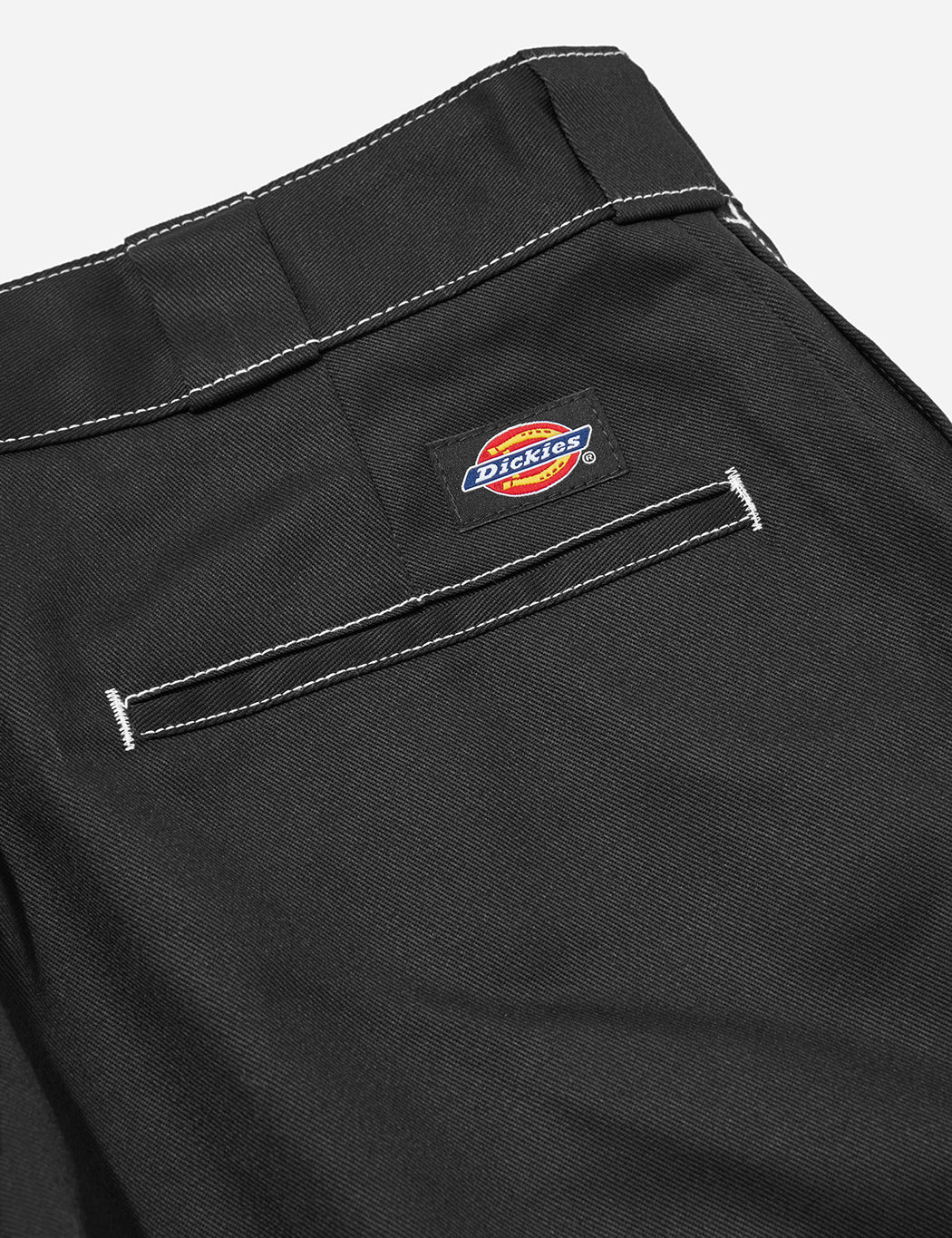 874 Contrast Stitch Work Pant (Relaxed) - Black