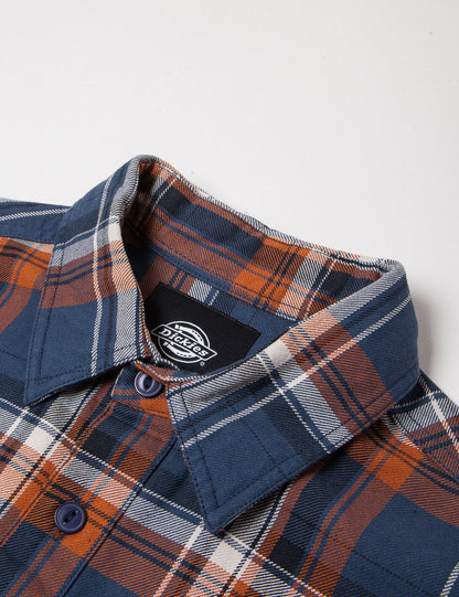 Atwood Check Shirt - Air Force Blue