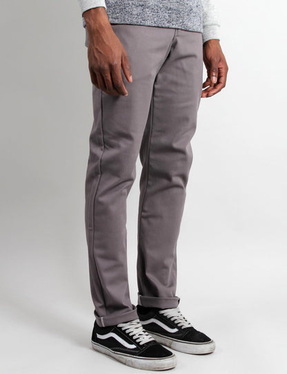 803 Chino Trousers (Slim Skinny) - Gravel Grey