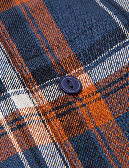 Atwood Check Shirt - Air Force Blue